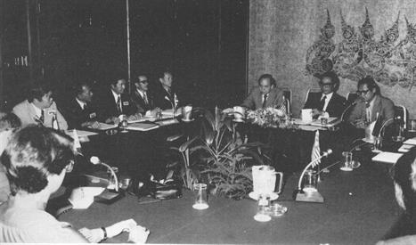 1977: ASEAN Federation of Accountants at the third council meeting in Hilton Hotel on 8 December 1977
