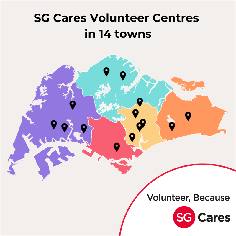 SG Cares VCs Map
