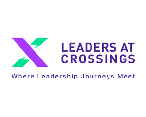 Leaders at crossing