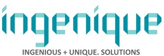 ingenique logo corporate colours_Tagline