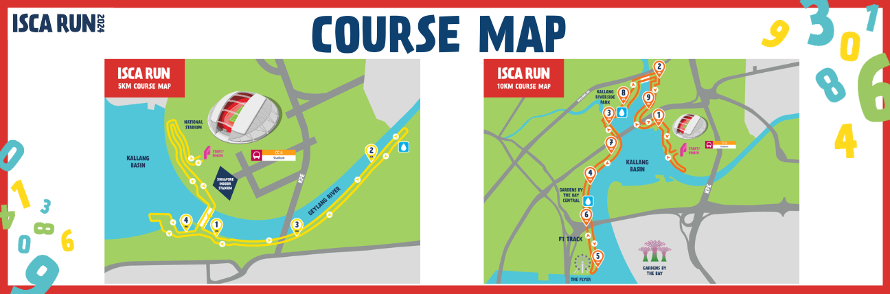 ISCA Run 2024 - Course Map (Revised)