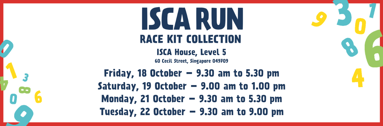 ISCA Run 2024 - Race Kit Collection