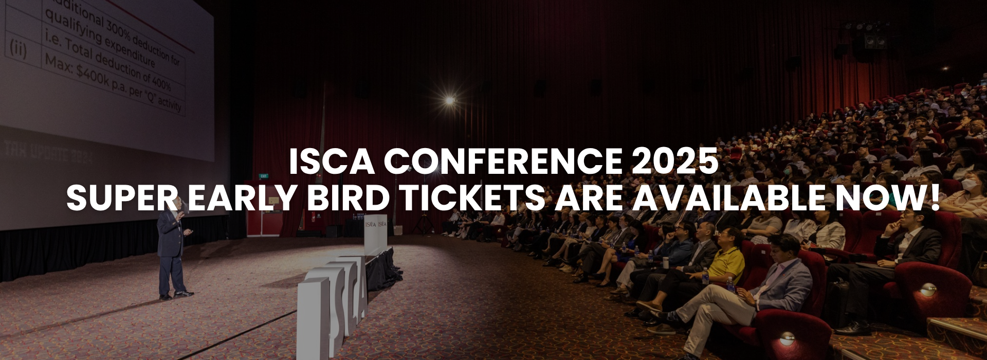 Super Early Bird ISCA Conference Super Early Bird ISCA Conference