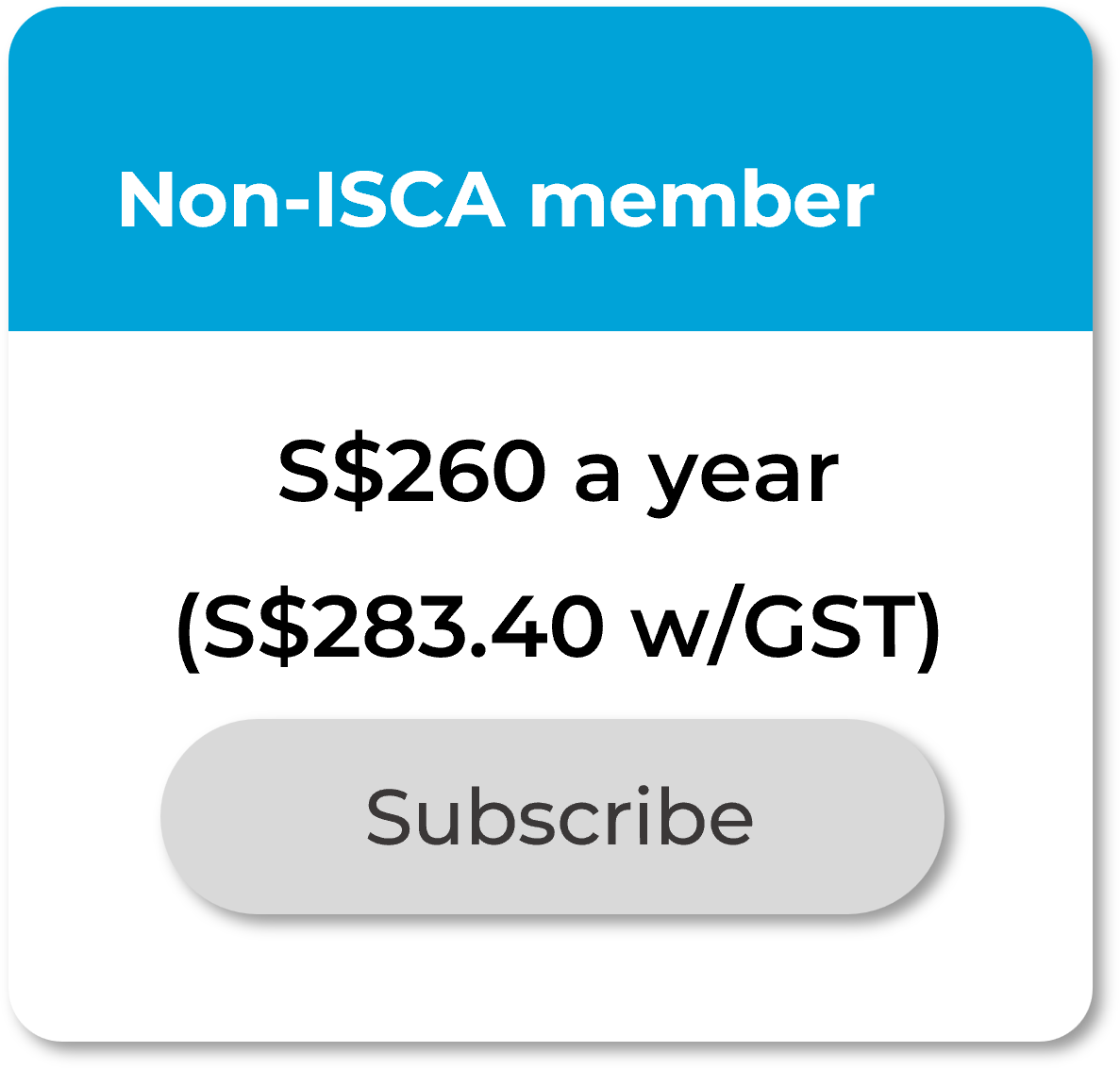 Non ISCA member